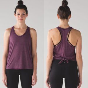 Lululemon Tie It Up Singlet Tank Top Tie Back Tee
